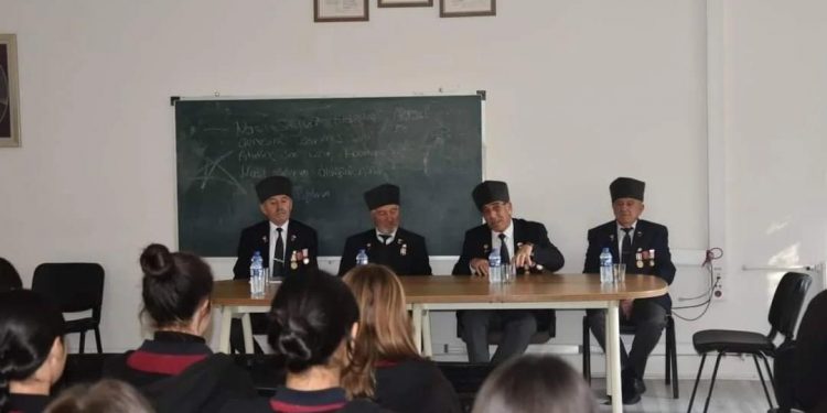 Kıbrıs gazileri Dadaylı liselilere anılarını anlattı