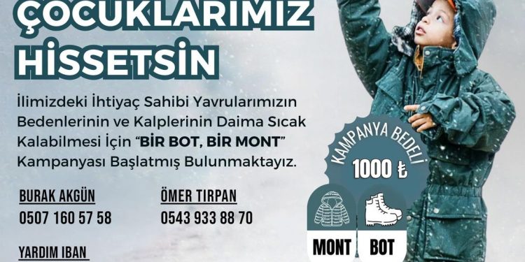 Ülkü Ocakları’ndan “Bir Bot, Bir Mont” kampanyası