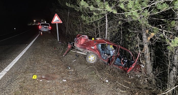 Genç sürücü can verdi