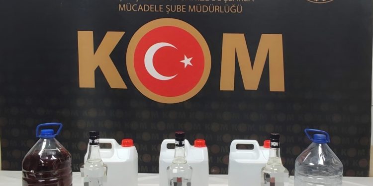 Sahte alkolden bir gözaltı