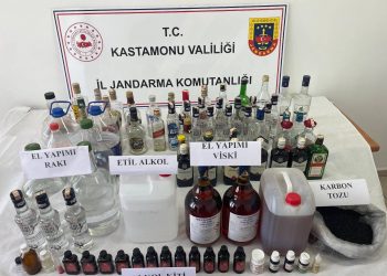 Sahte içki operasyonu: 2 gözaltı