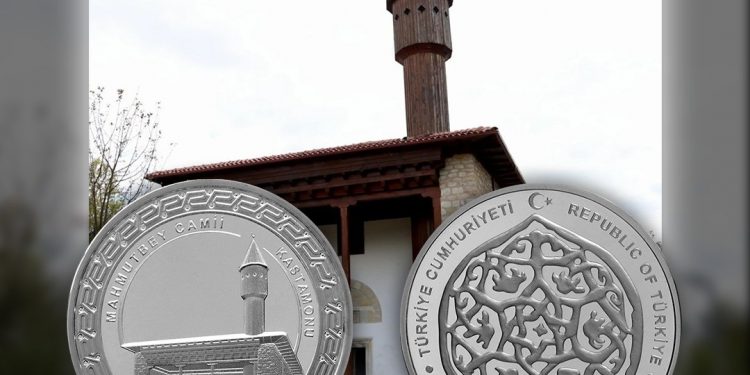 Mahmutbey Camii için hatıra parası bastırıldı