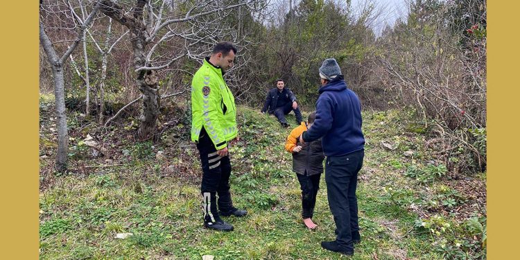 Kaybolan çocuk polis tarafından bulundu
