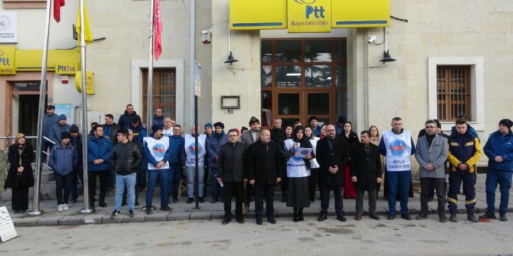 Kastamonu PTT çalışanlarından Rize’deki saldırıya tepki