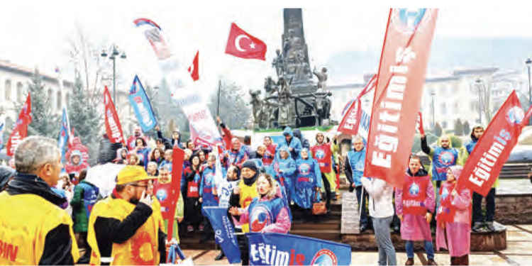 6 sendikadan maaş zammı protestosu