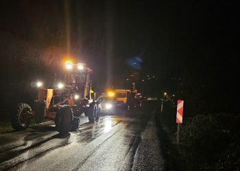 Cide-Bartın yolunda heyelan