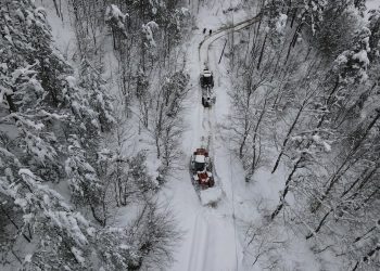“Kar savaşçıları”ndan yoğun mesai