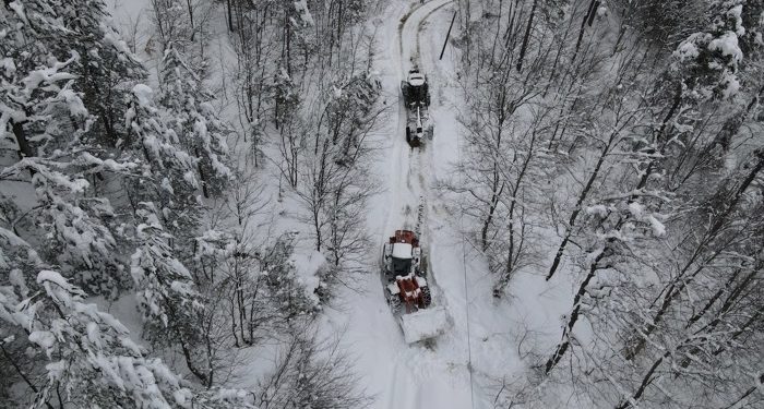 “Kar savaşçıları”ndan yoğun mesai