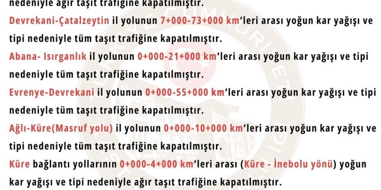 Valilik’ten önemli bilgilendirme