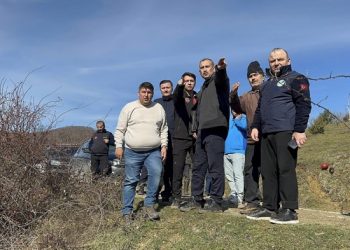 AFAD Başkan Yardımcısı Bozkurt, heyelan bölgesinde