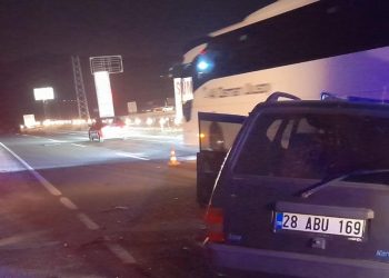 D100’de kaza: 1 ölü, 1 yaralı