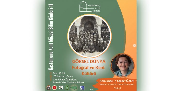 Kent Müzesi Bilim Günleri’nin 11. konuğu Saadet Özen