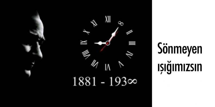 Atamızı saygı ve özlemle anıyoruz